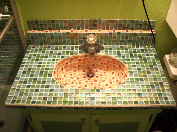 bathroom sink tiffany design