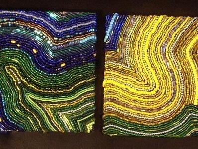 Beaded Squares All