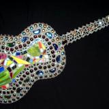 Mosaic Guitar Back