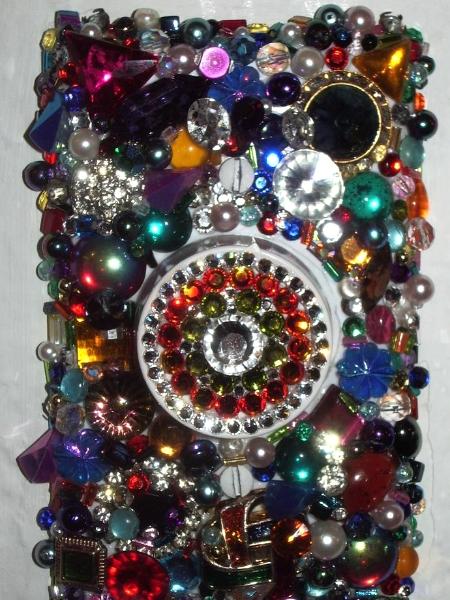 Bejeweled Light Switch Cover - Sold