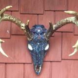 AB Beaded Deer Skull