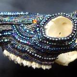 AB Beaded Deer Skull Left