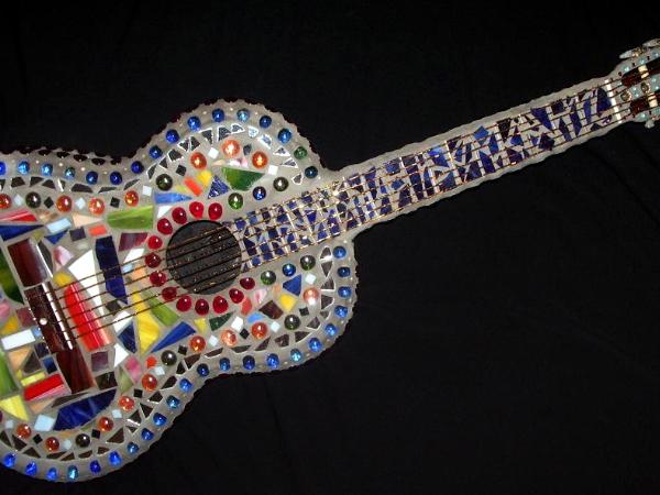 Mosaic Guitar Front